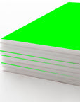 20" X 30" Fluorescent Green Foam Board