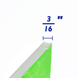 20" X 30" Fluorescent Green Foam Board
