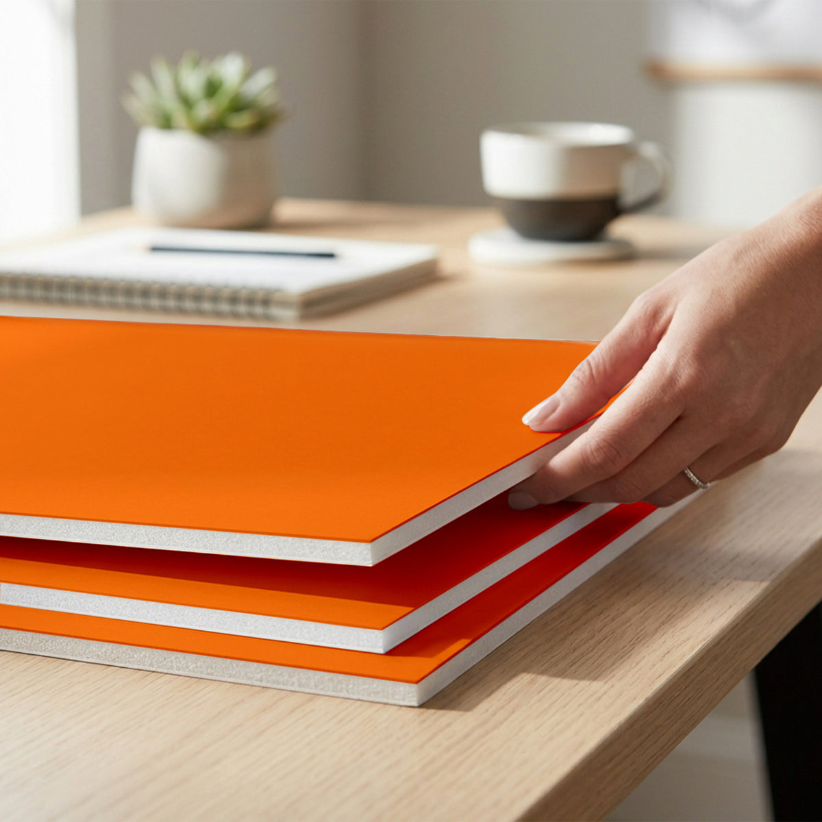 Fluorescent Orange Foam Board, 20 x 30 in