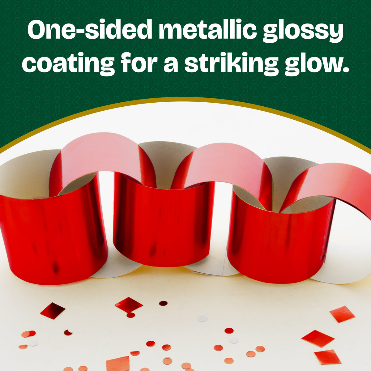 Metallic Red Poster Board, 22 x 28 in