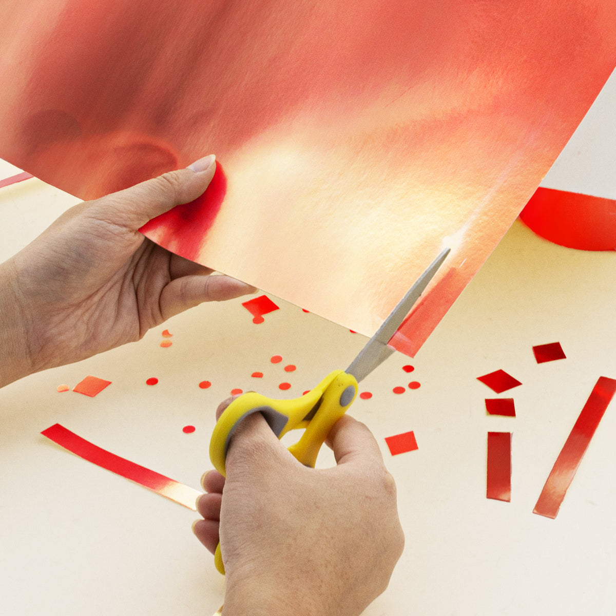 Metallic Red Poster Board, 22 x 28 in