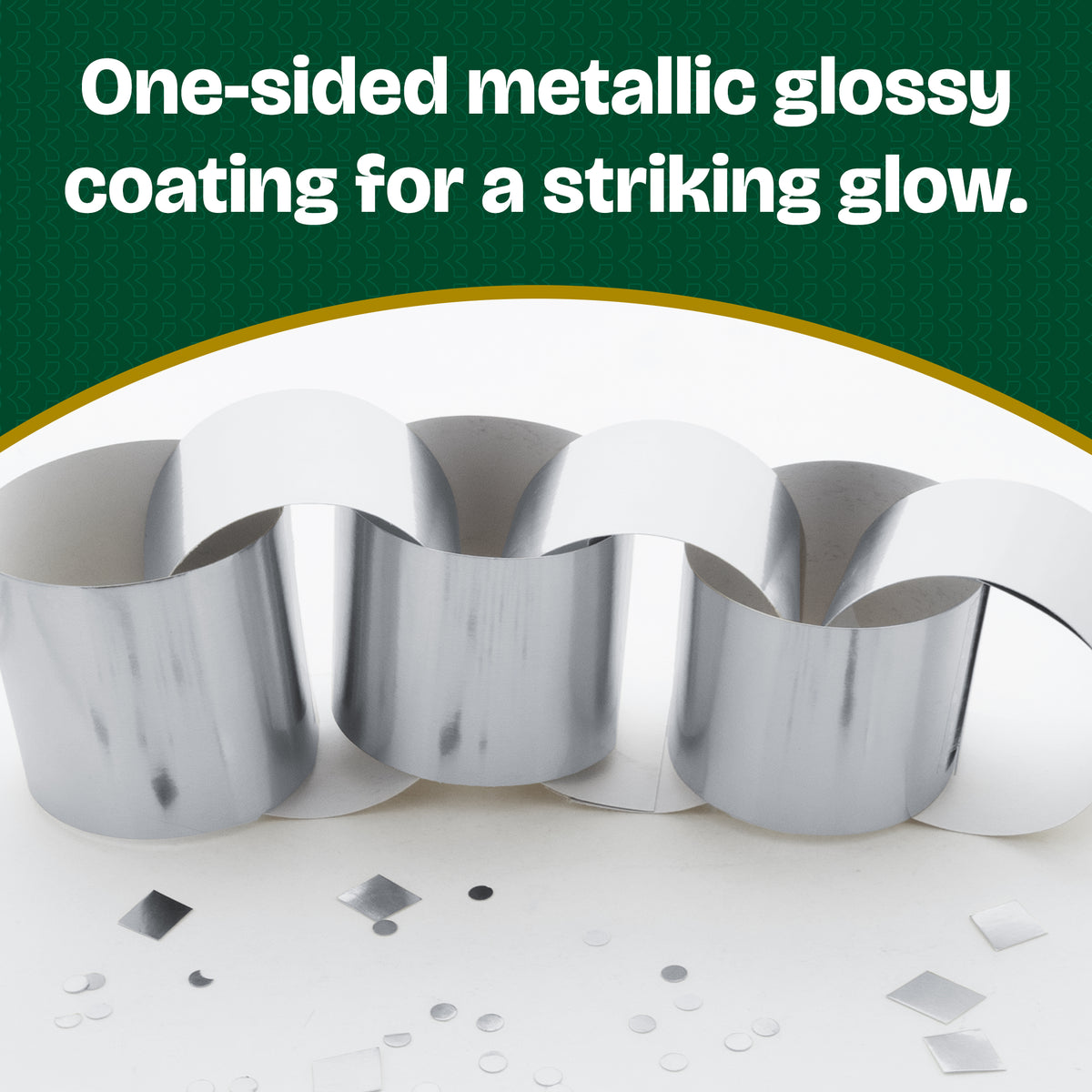 Metallic Silver Poster Board, 22 x 28 in