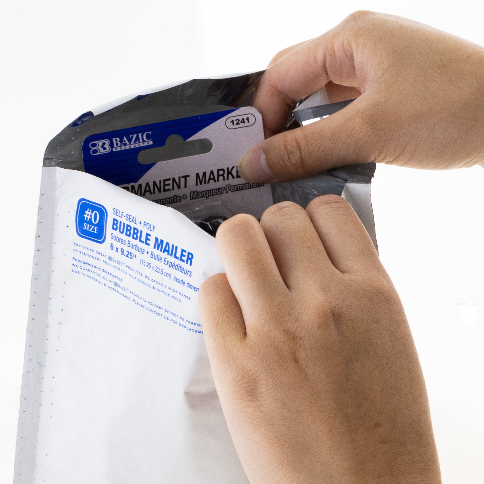 6" x 9.25" (#0) Poly Bubble Mailer (25/Pack)