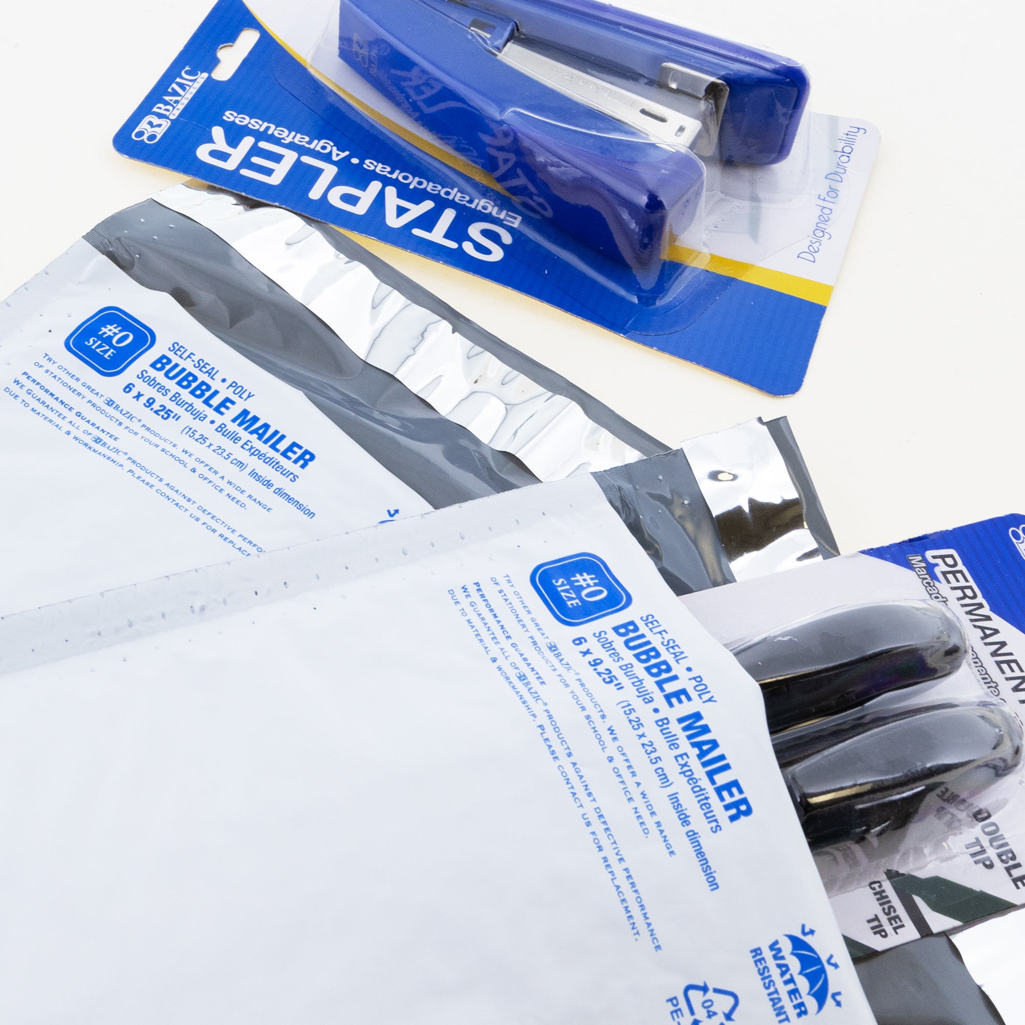 6" x 9.25" (#0) Poly Bubble Mailer (25/Pack)
