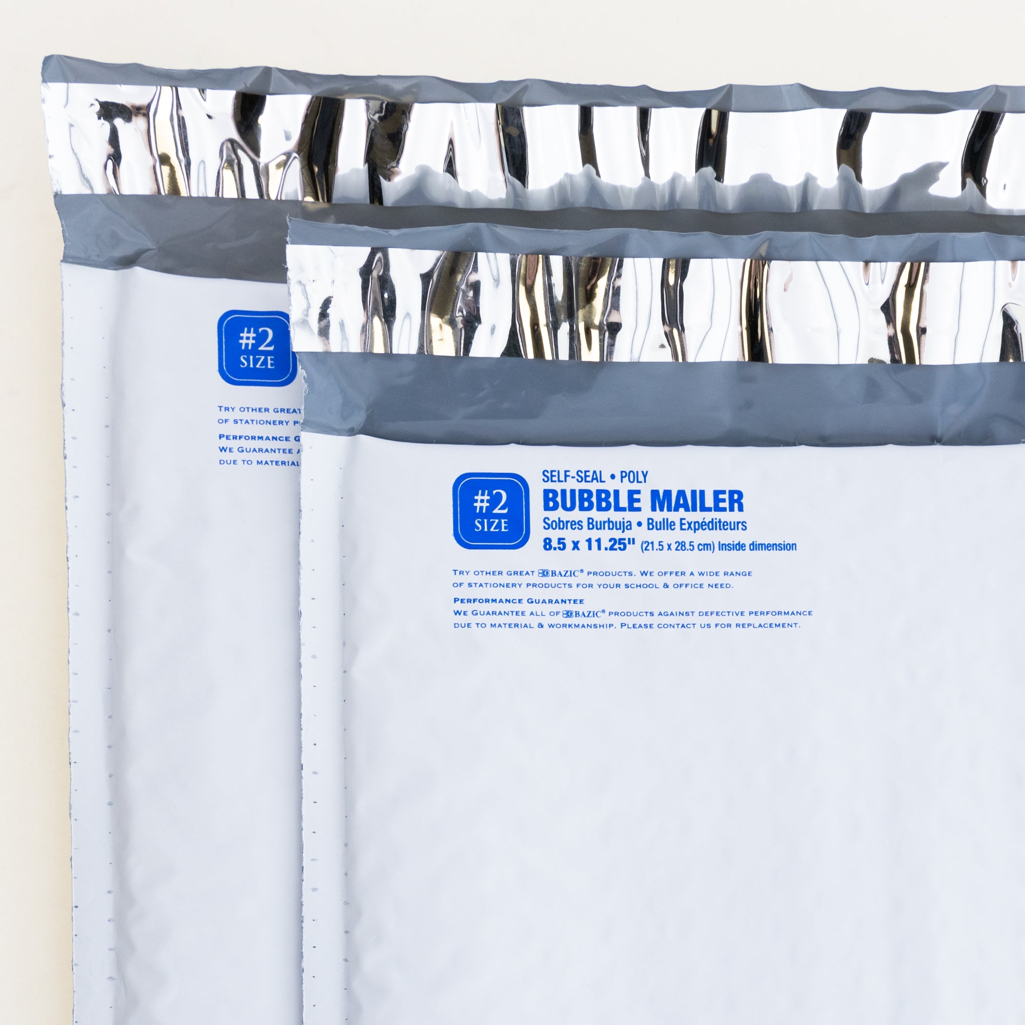 Poly Bubble Mailer (#2) 8.5" x 11.25" (25/Pack)