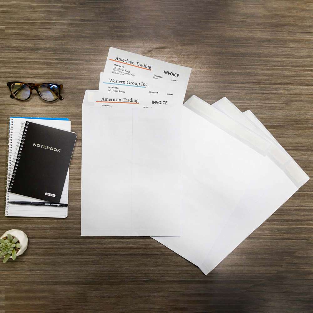 Self-Seal White Envelope 9&quot; x 12&quot; (5/Pack)
