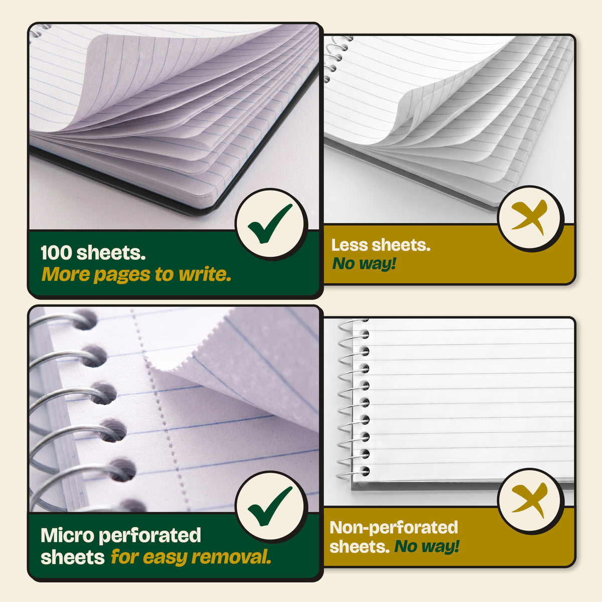 College-Ruled Personal Assignment Notebook, 5x7