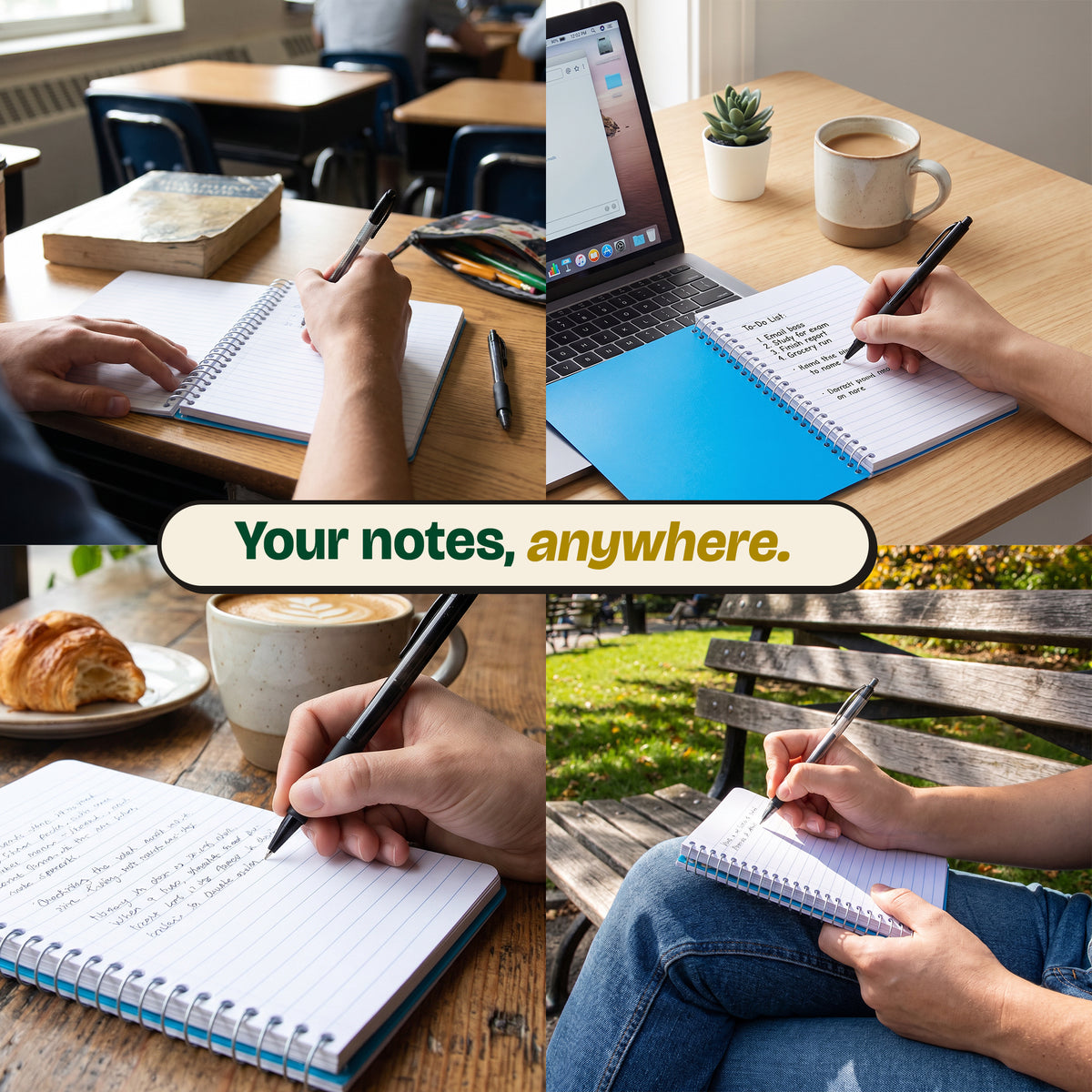 College-Ruled Personal Assignment Notebook, 5x7