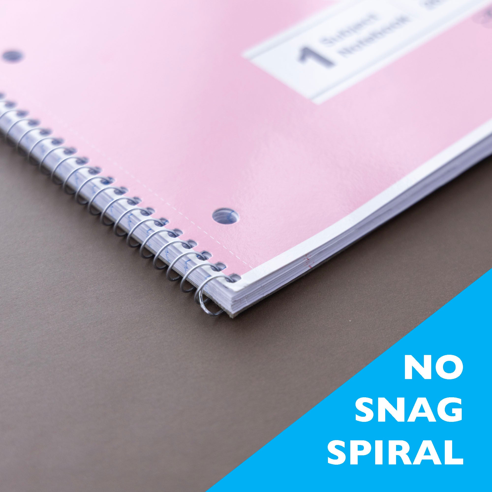 Pastel 1-Subject Spiral Notebook, Wide-Ruled