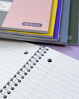 Notebook Spiral W/R 1-Subject Morandi Poly Cover 70 Ct.