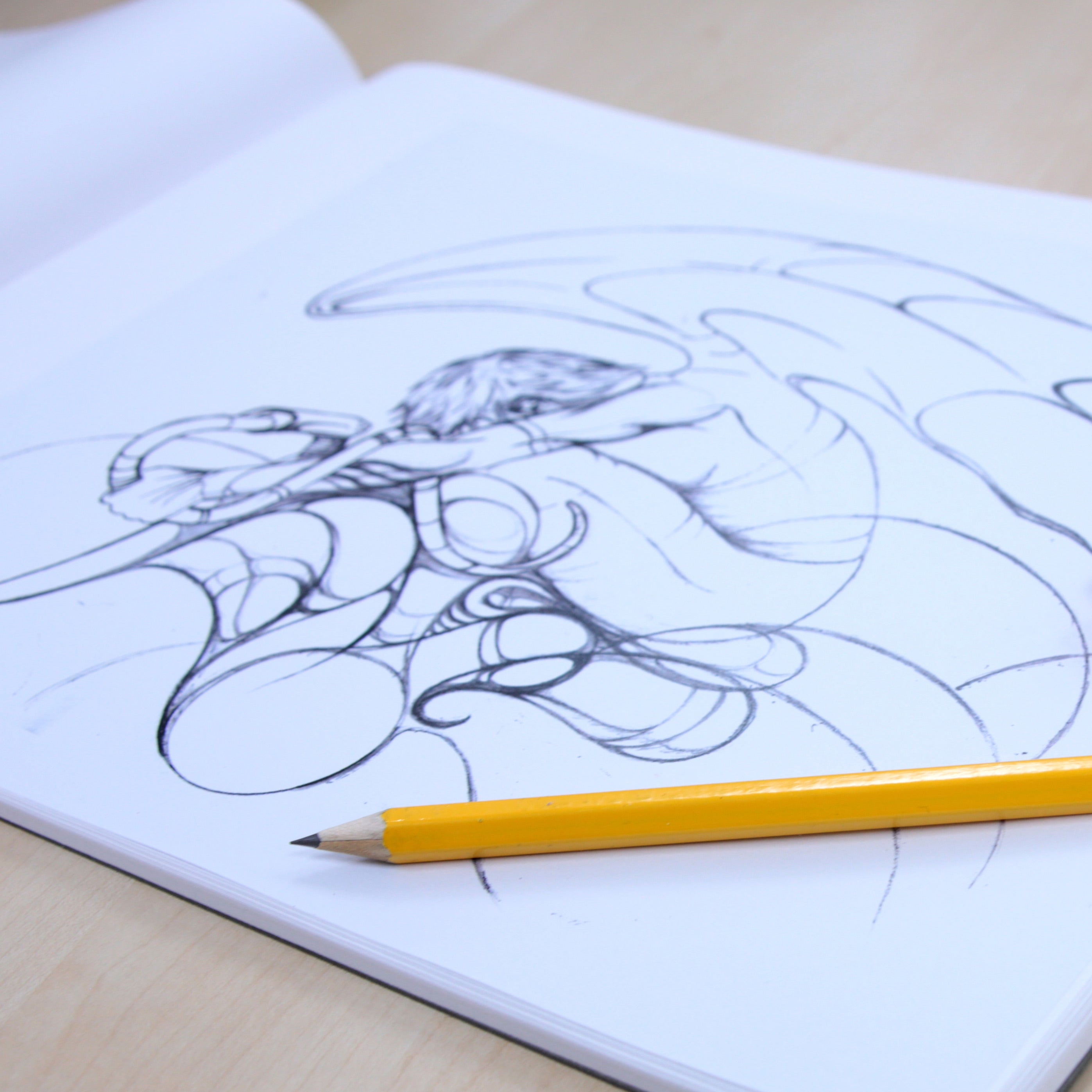 Sketch Pad, 40 Sheets, 9" x 12"
