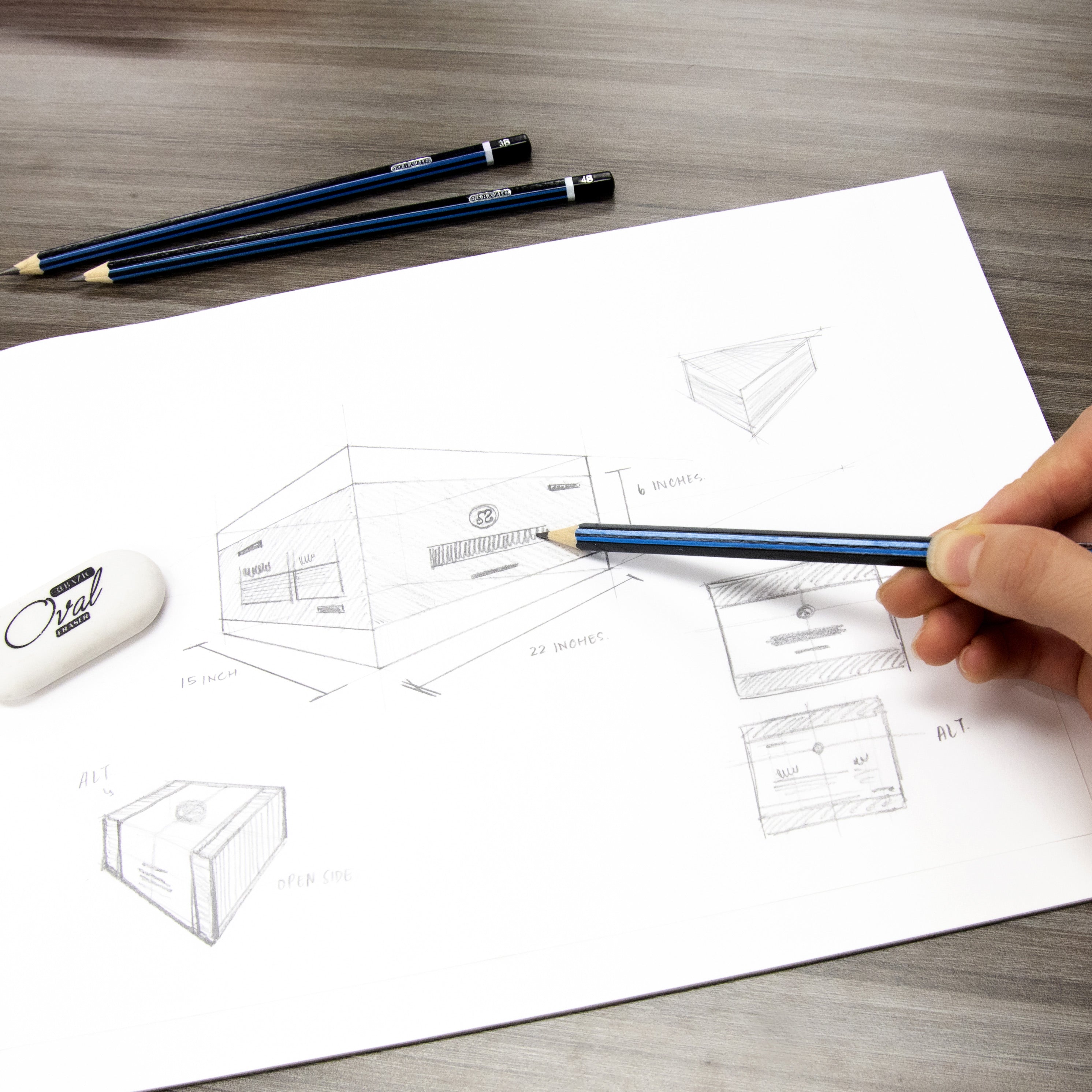 Sketch Pad, 40 Sheets, 9" x 12"
