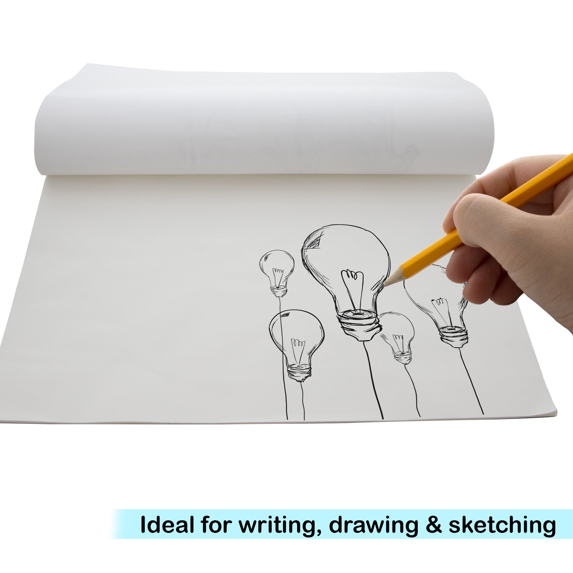 Sketch Pad, 20 Sheets, 12" x 18", Drawing Paper