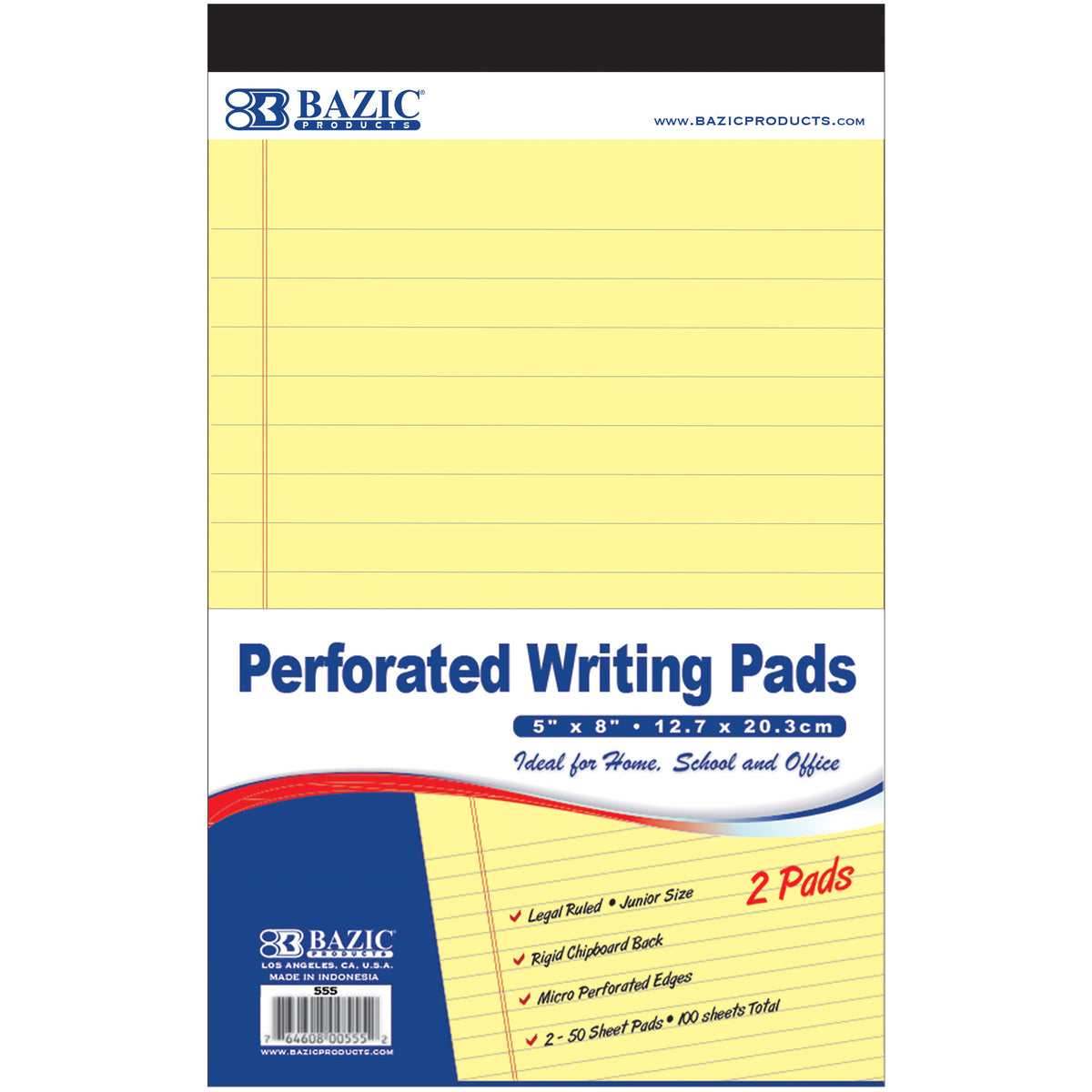 Canary Jr. Perforated Writing Pads