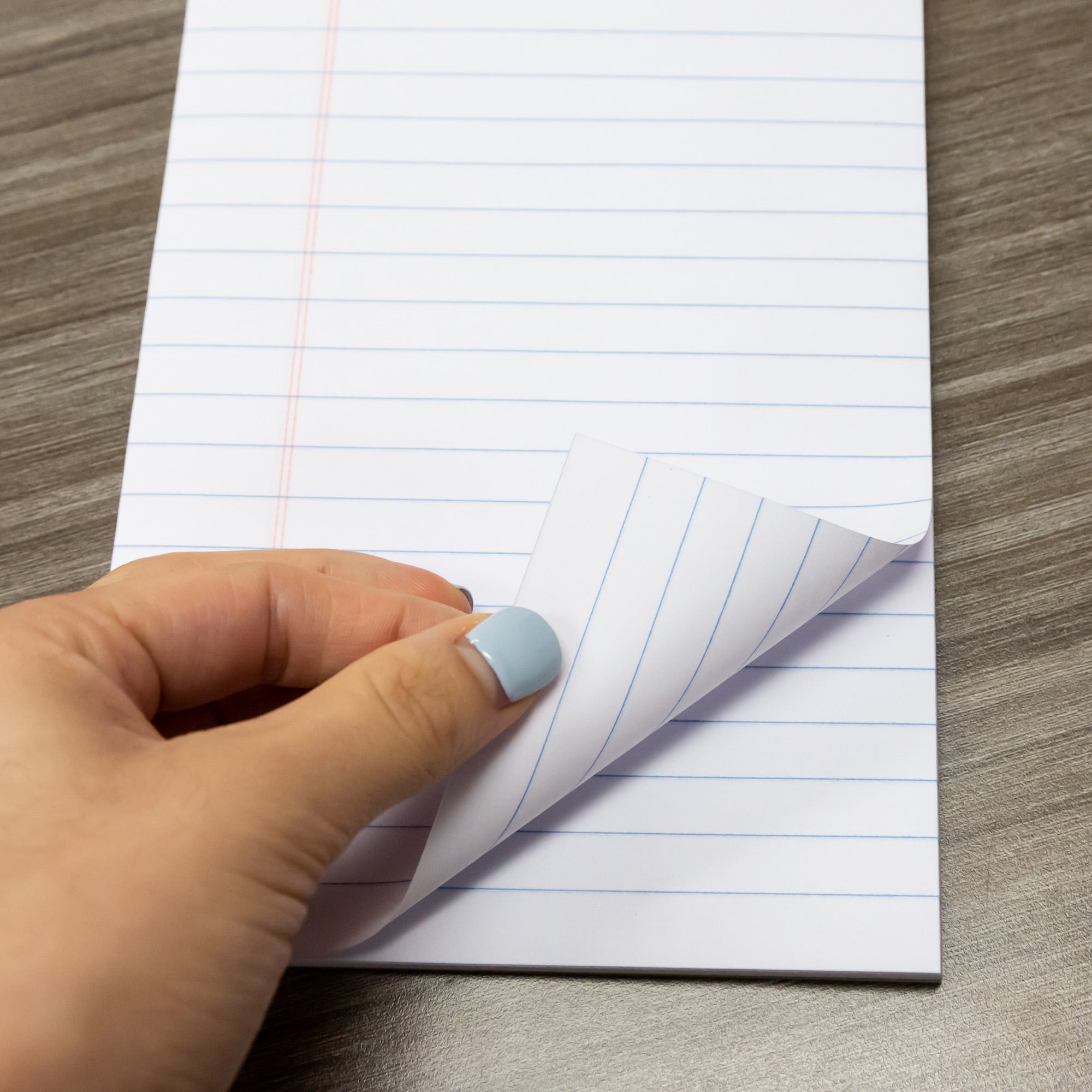 Perforated Writing Pads, 5" x 8", Legal Ruled, 2 Pads