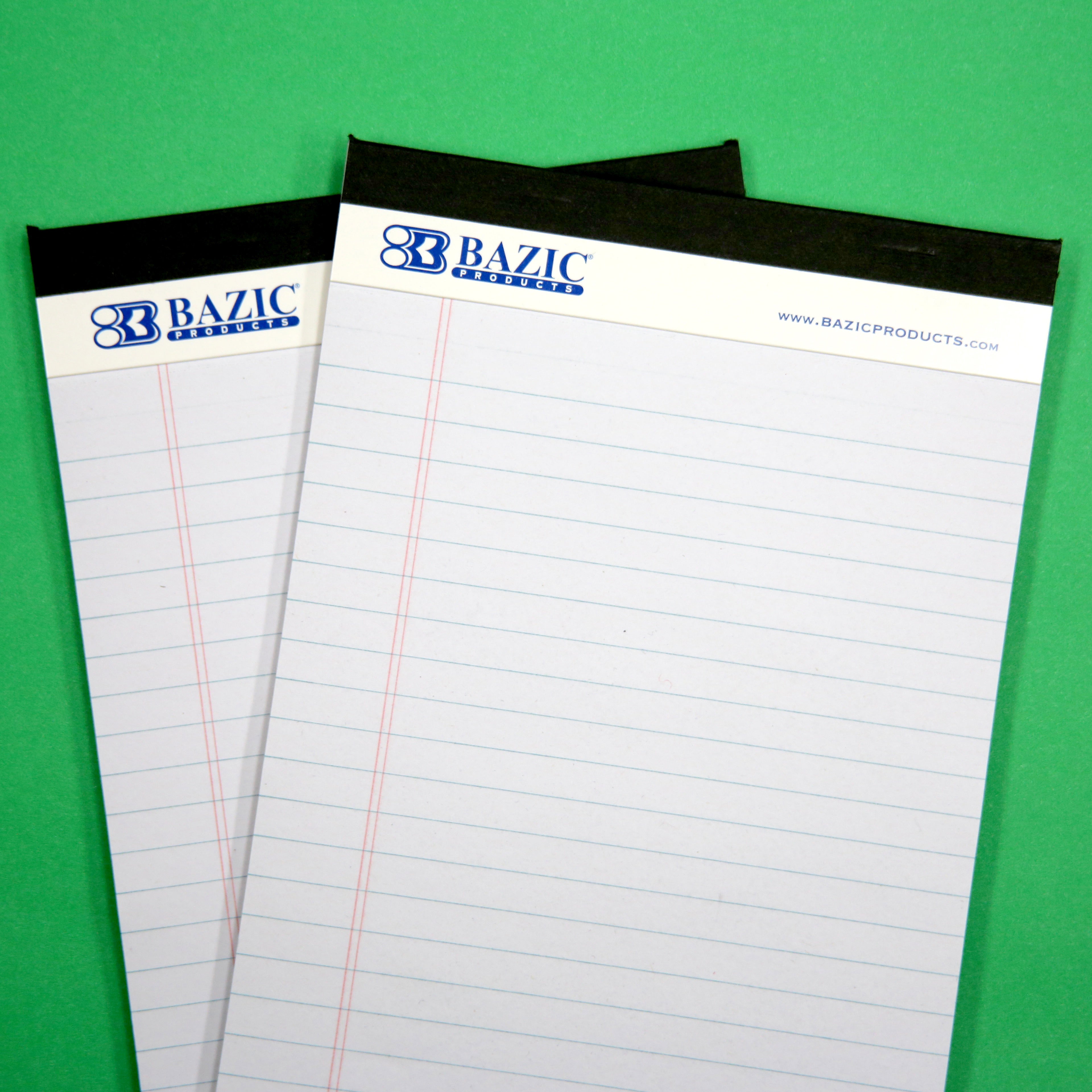 Perforated Writing Pads, 5" x 8", Legal Ruled, 2 Pads