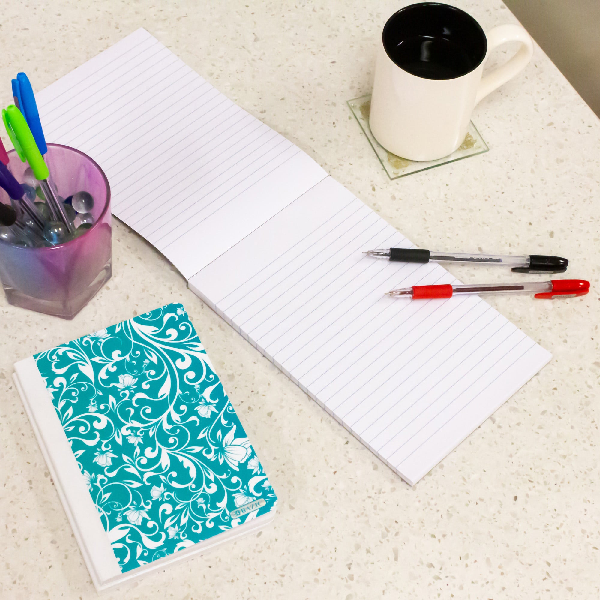 Ruled Writing Tablet, 6 x 9 in, 100 Sheets