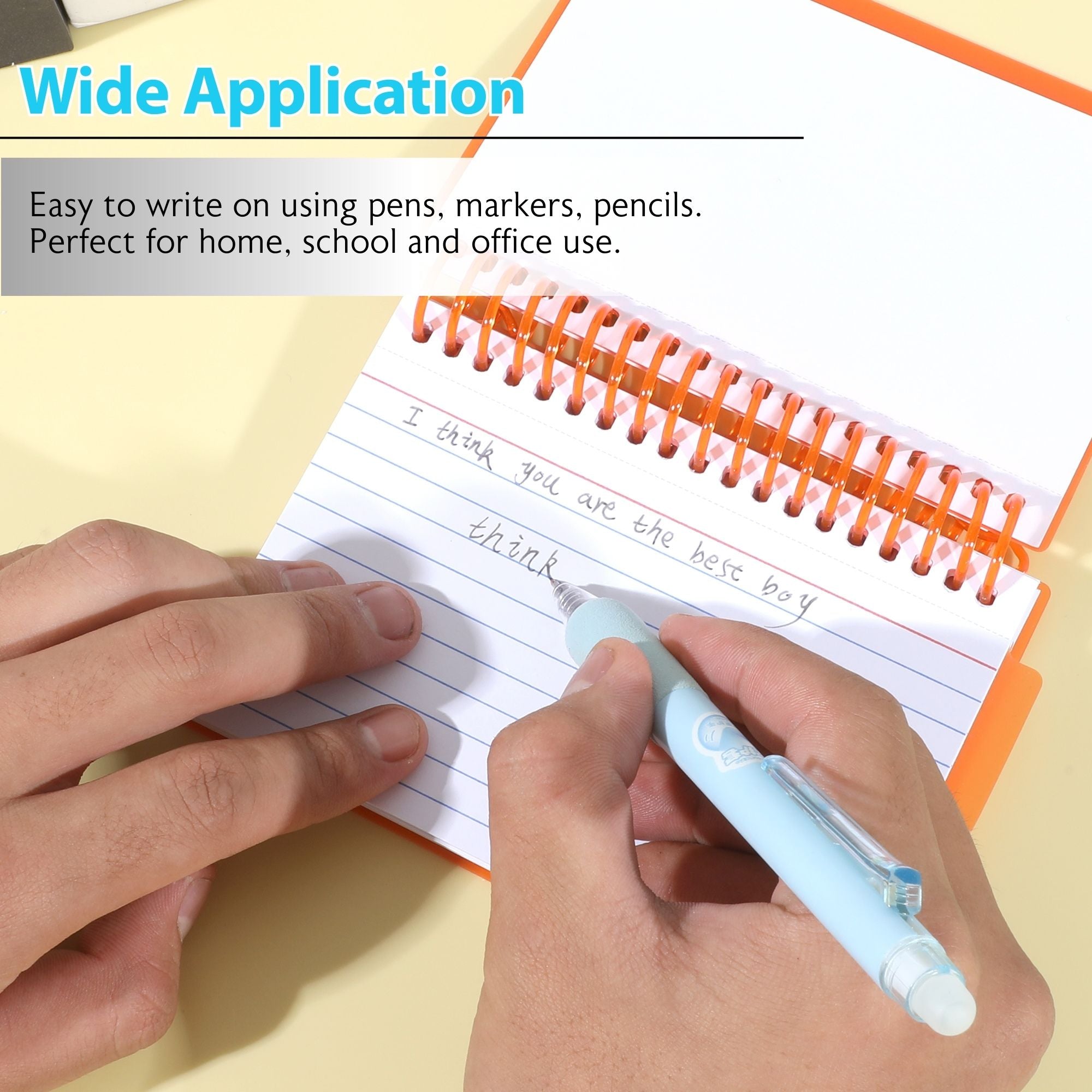 Ruled Index Cards, 3 x 5 in, Spiral Bound, Sturdy Card Stock