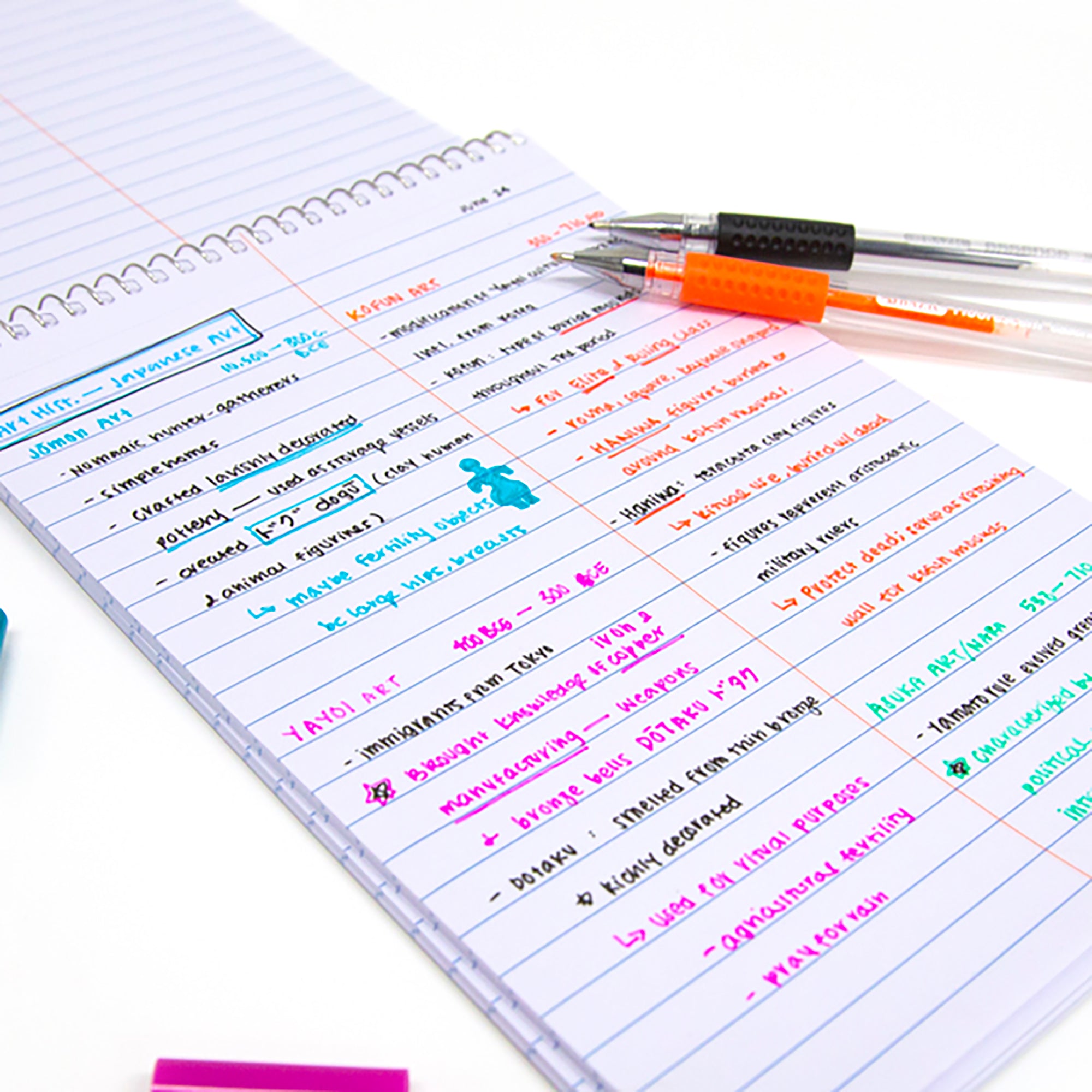 Steno Pads, Gregg Ruled, 6" x 9", 80 Sheets