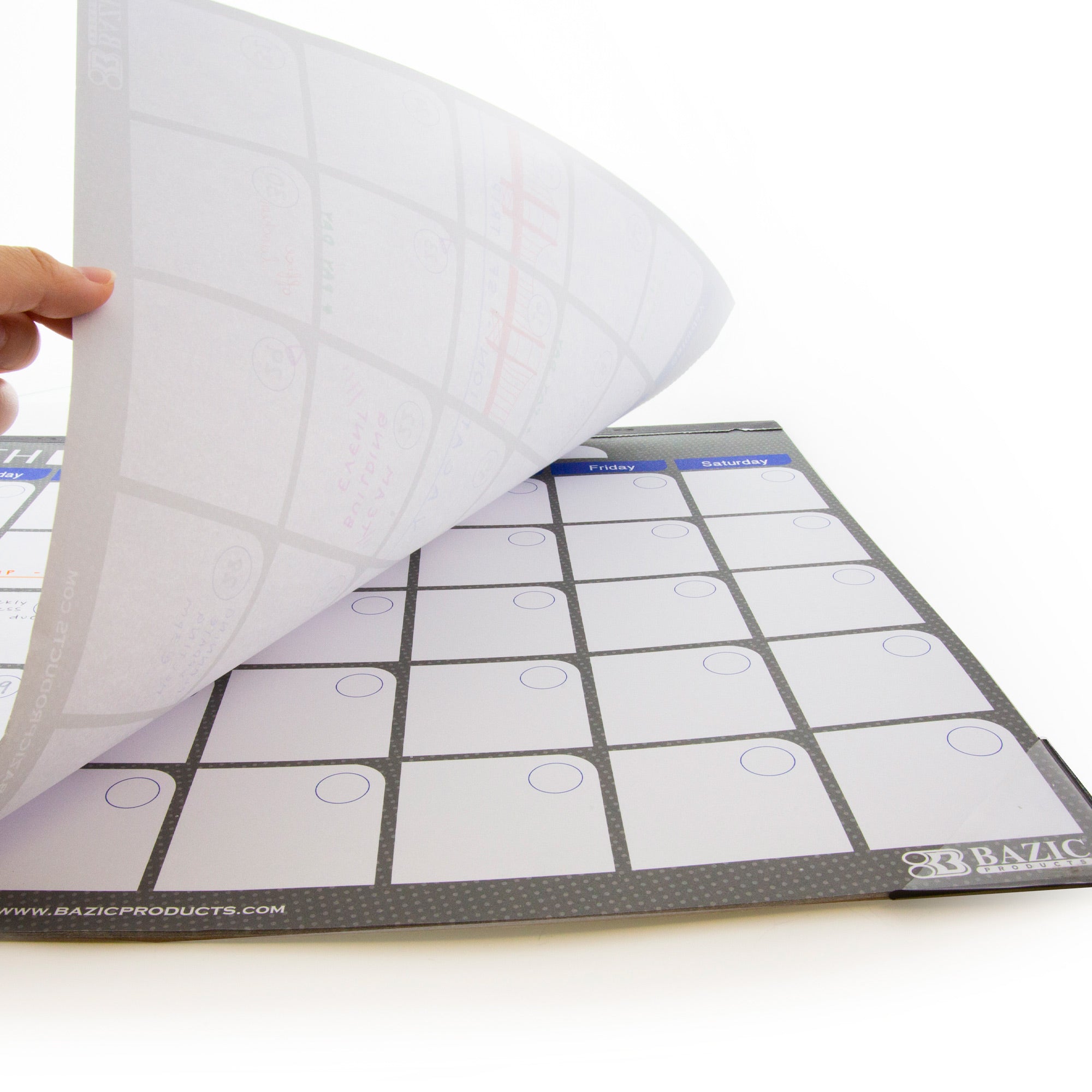 Undated 12-Month Desk Pad Calendar, 17 x 22 in