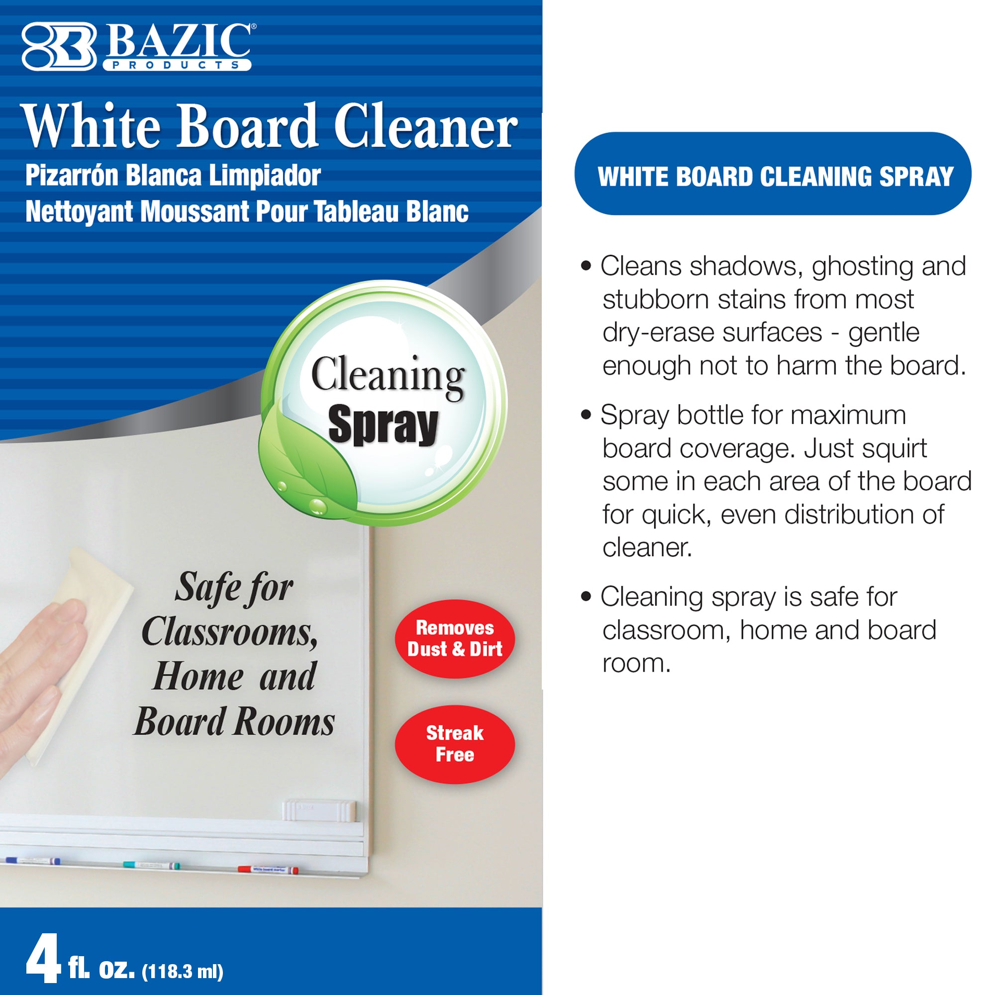 4 fl. oz. White Board Cleaner Spray