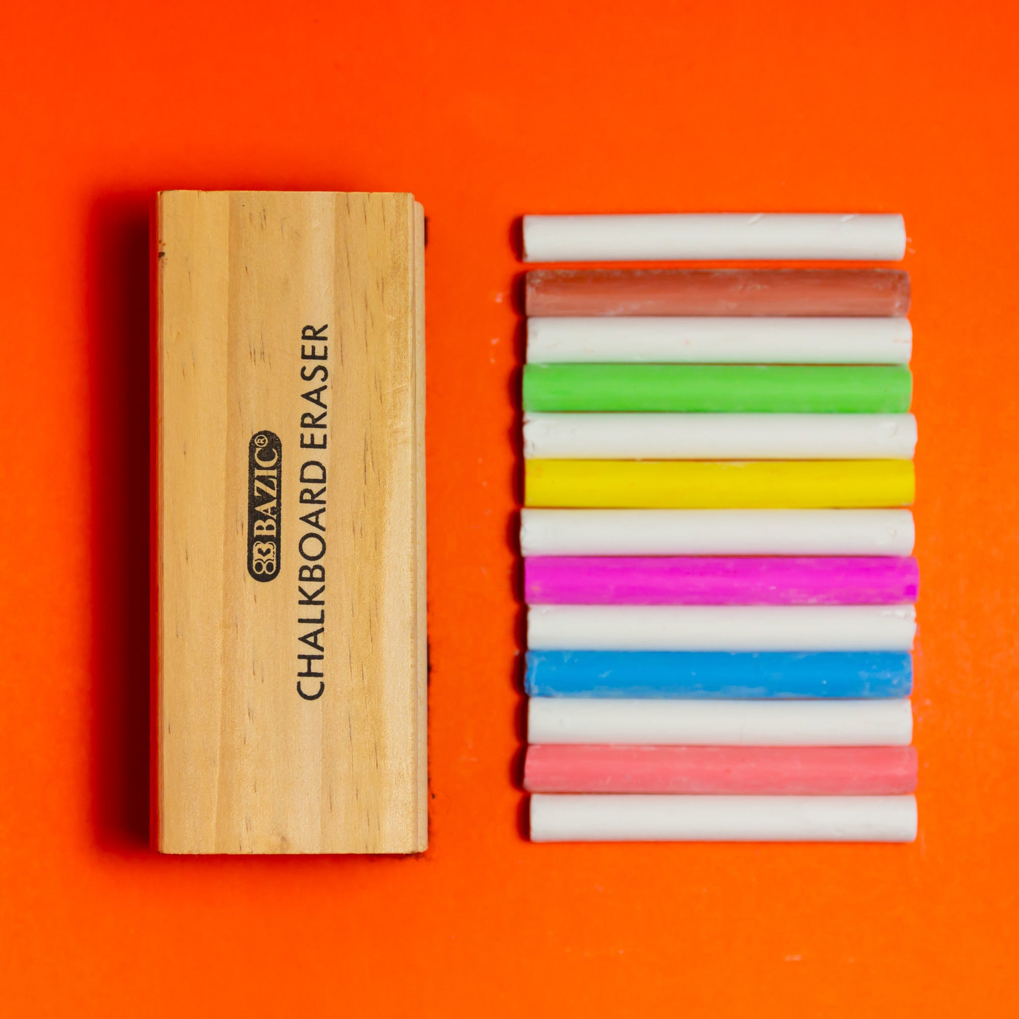Felt Chalkboard/Whiteboard Eraser, Wipes Without Scratching