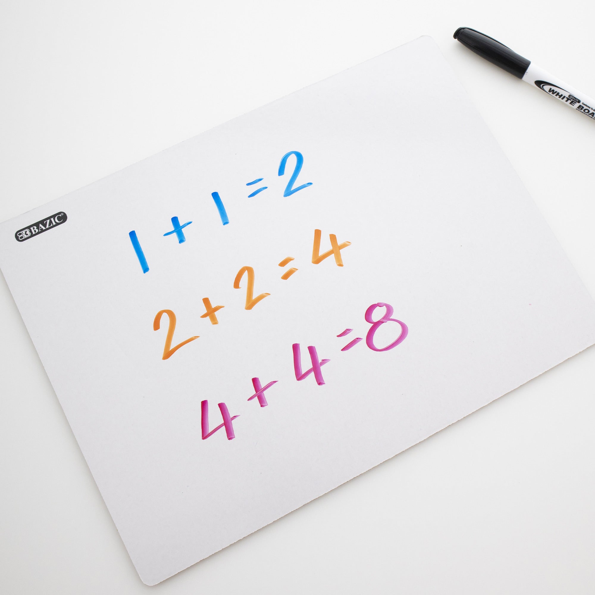 Double Sided Dry Erase Learning Board, 9" x 12"