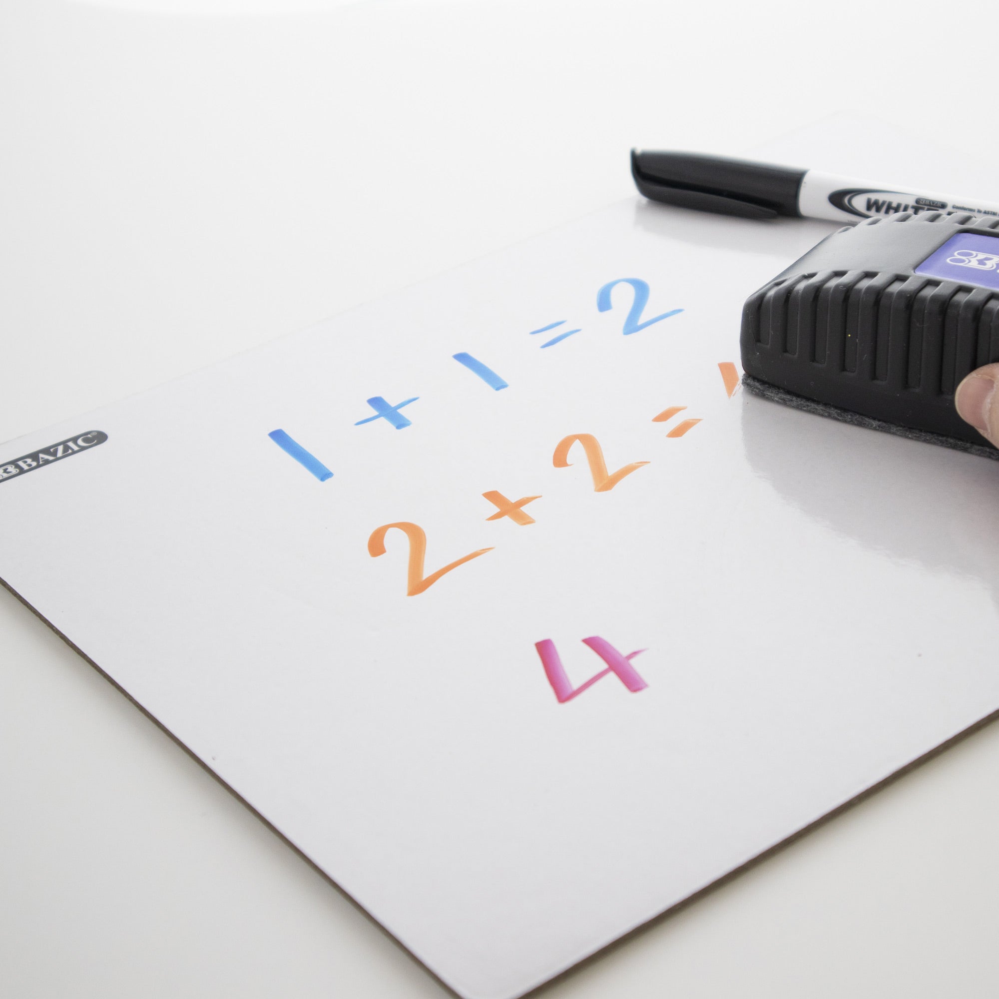 Double Sided Dry Erase Lap Board 9&quot; X 12&quot; w/ Marker