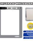 5" X 7" Dry Erase Board w/ Marker