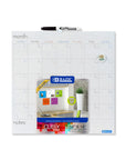 14" x 14" CUBIX Magnetic Dry Erase Calendar Tile