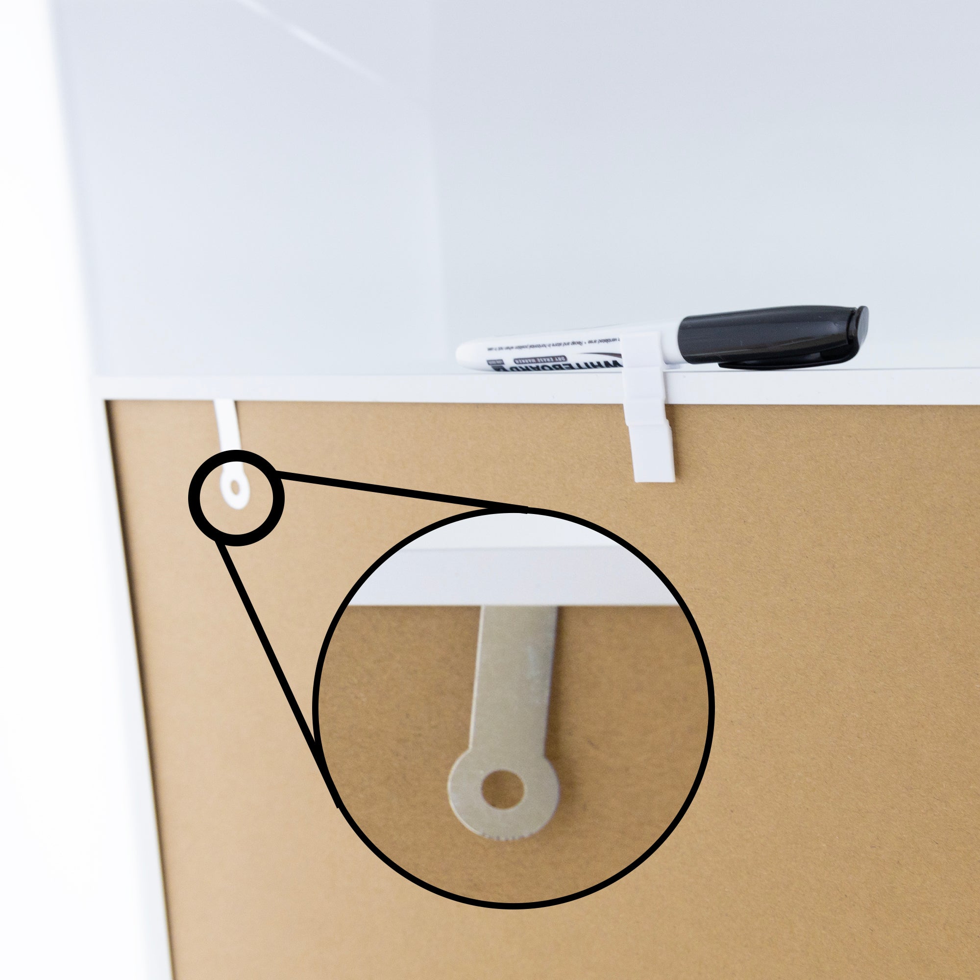 Magnetic Dry Erase and Cork Combo Board, 16 x 20 in