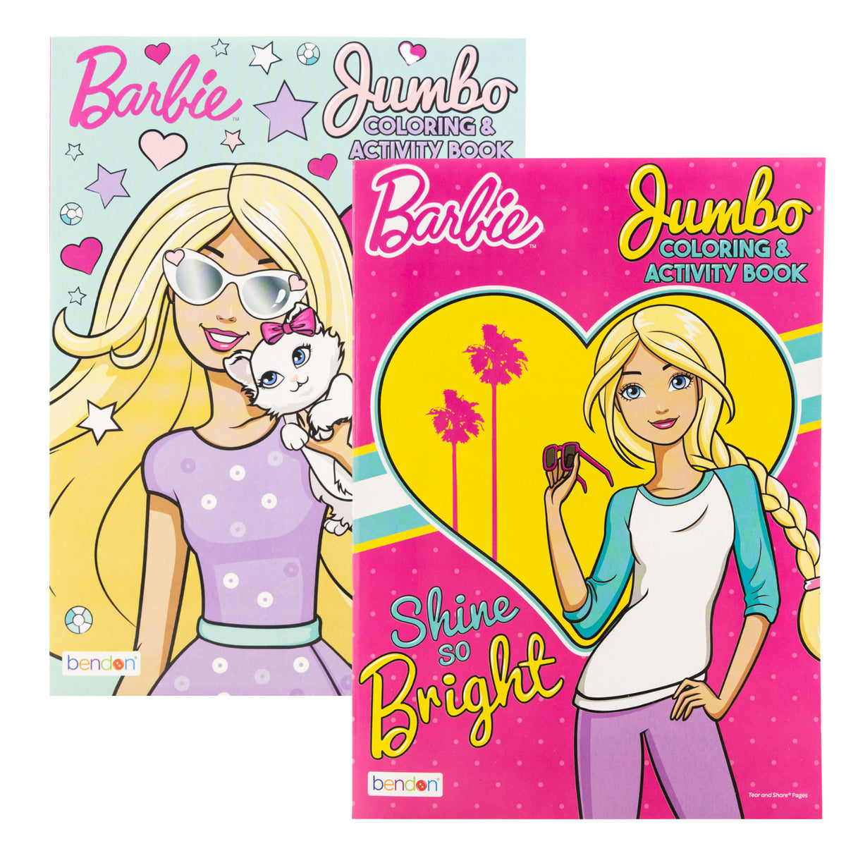 Fashion Doll Coloring and Activity Book Set for Kids Toddler, Include 2 Books and Fine Tip Washable Markers, Learning Colorin