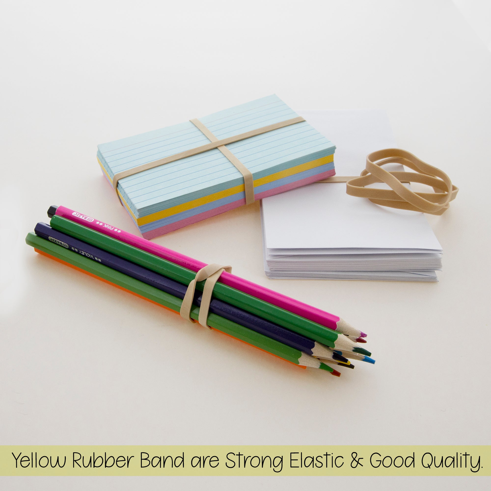 Rubber Bands, Size #64, 2 Oz, 3.5" x 0.25"