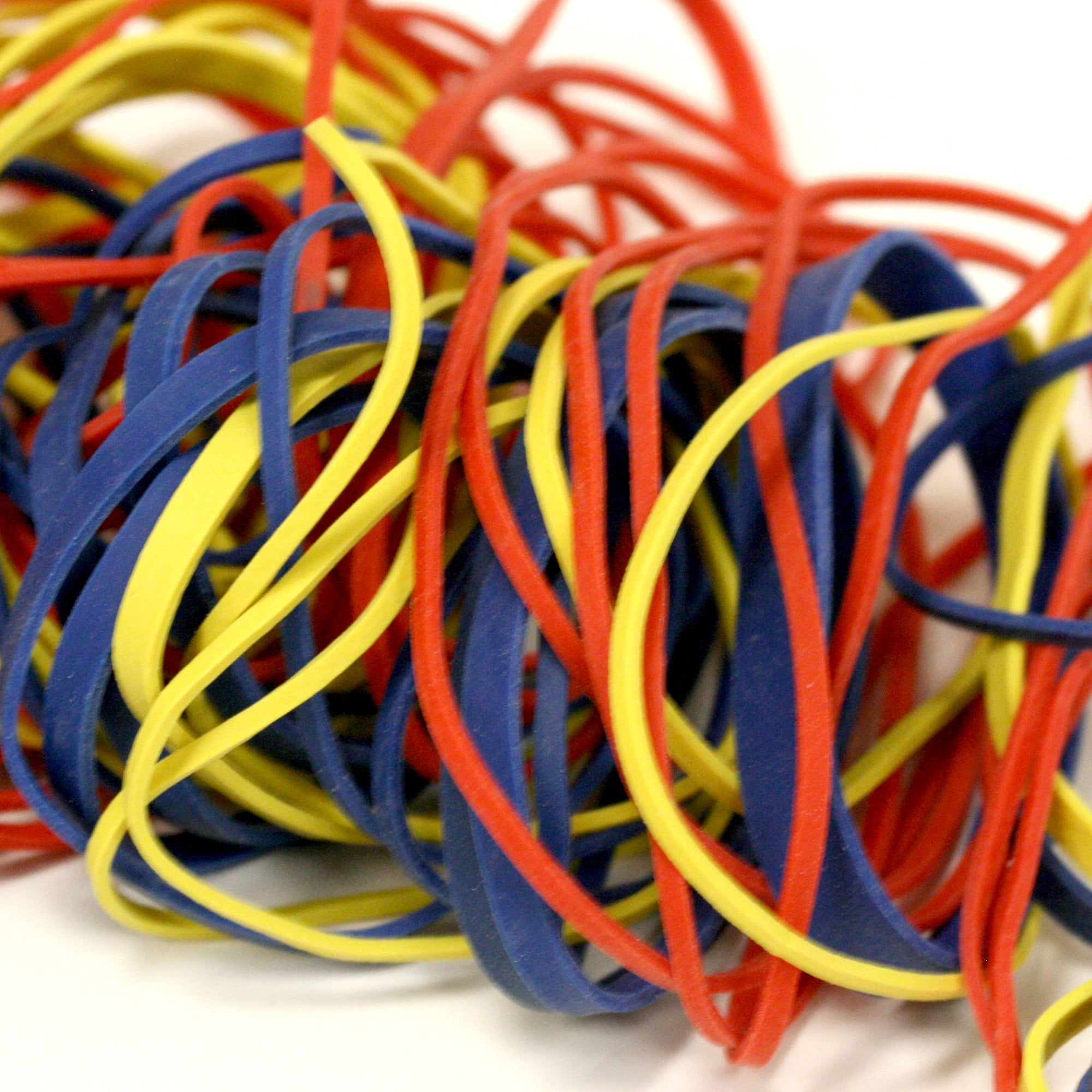 Rubber Bands, Assorted Sizes, 2 oz