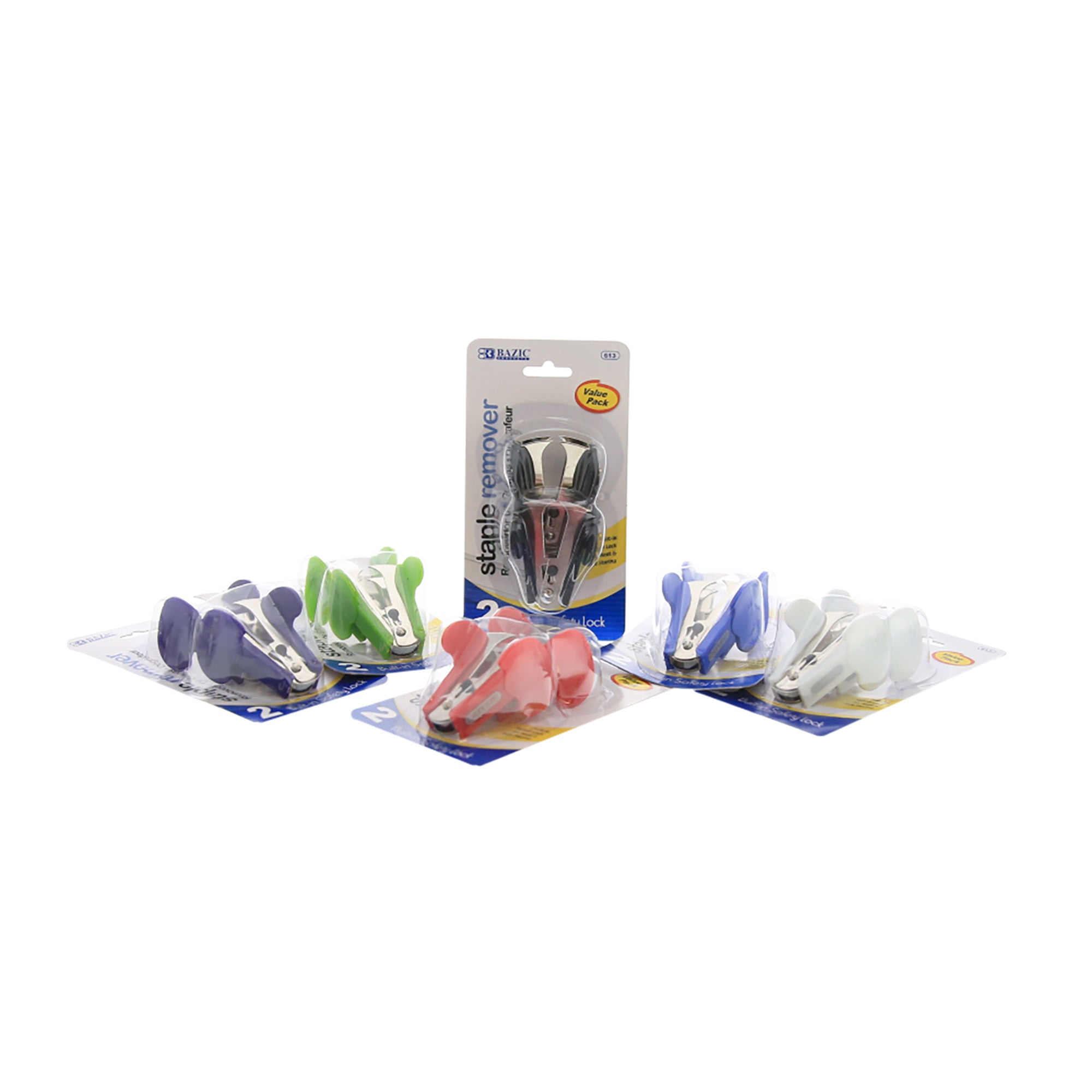 Claw Style Staple Remover, 2 Count, for Office School Desk