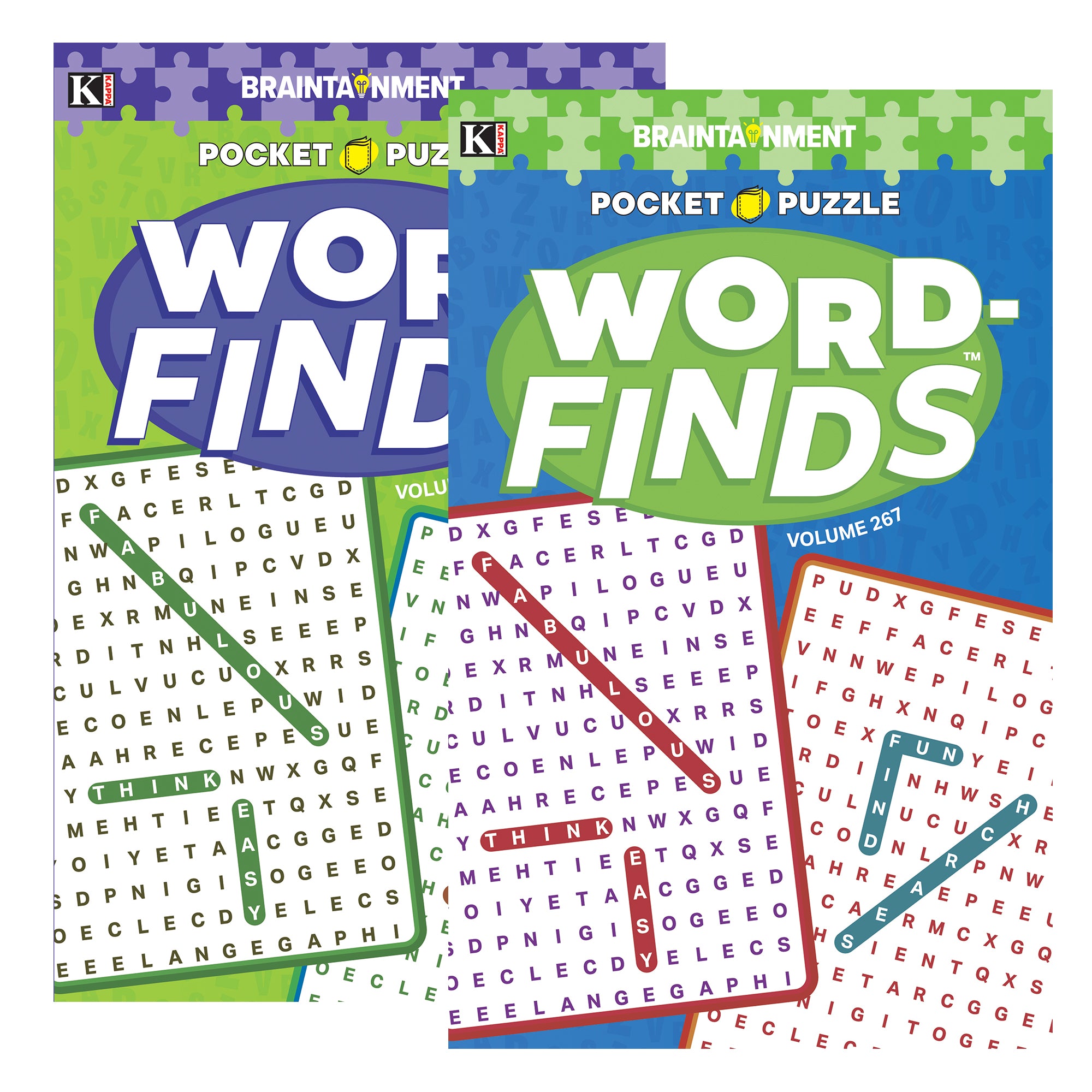 KAPPA Pocket Puzzle Word Finds - Digest Size