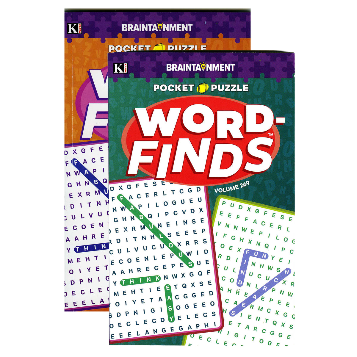 Pocket Word Finds Puzzle Book, Digest Size