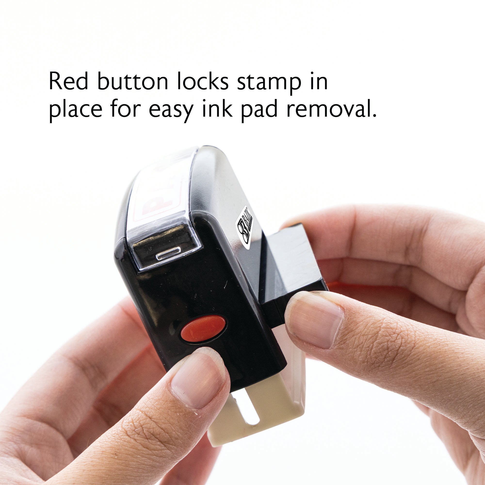 Paid Stamp, Self Inking, Red Ink, Office Rubber Stamp