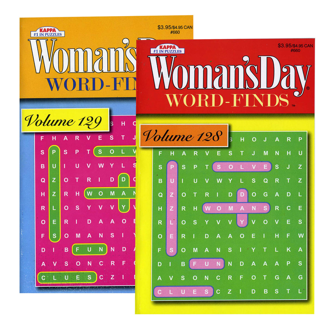 KAPPA Woman's Day Word Finds Puzzle Book-Digest Size