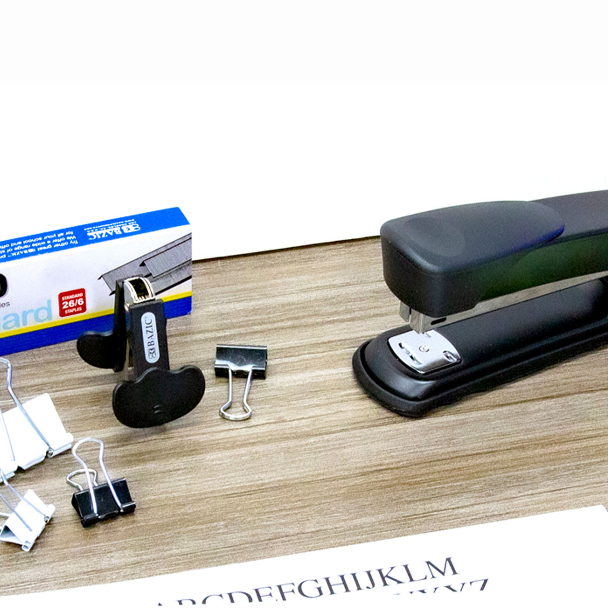 Full Strip Metal Stapler with 1250 Staples, 26/6 Standard