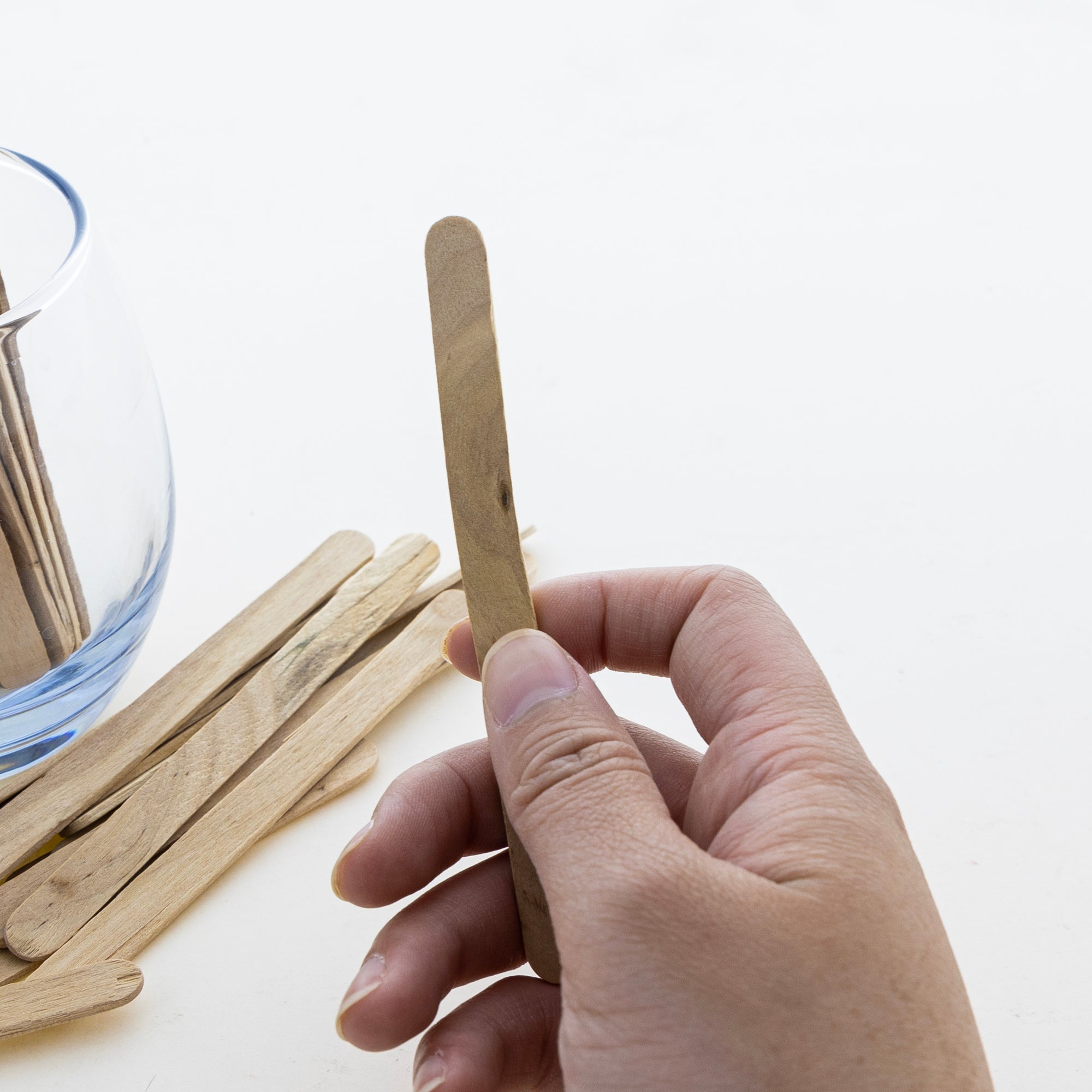 Natural Wood Craft Sticks, 4-7/16 x 3/8 in