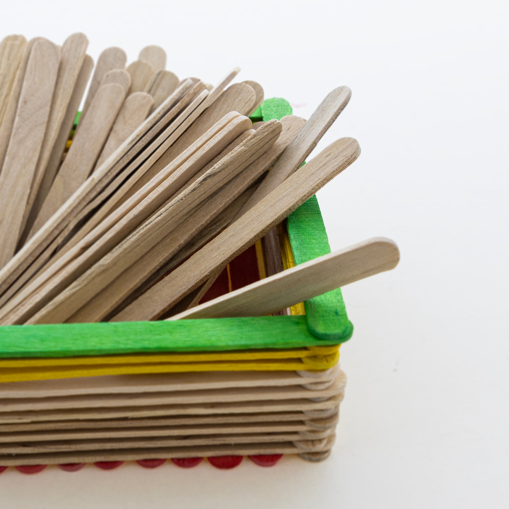 Natural Wood Craft Sticks, 4-7/16 x 3/8 in