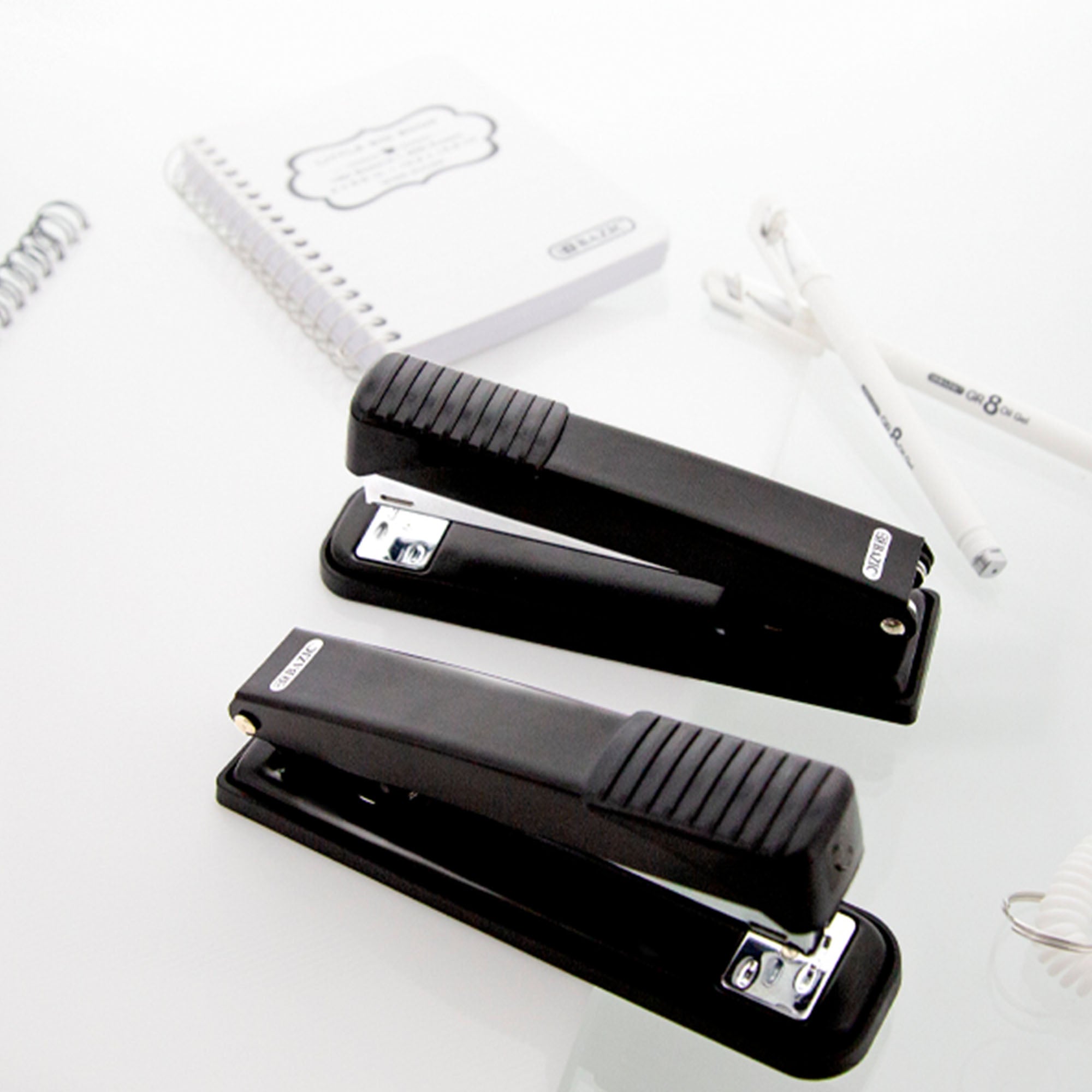 Metal Stapler, Full Strip, 1 Count, Black