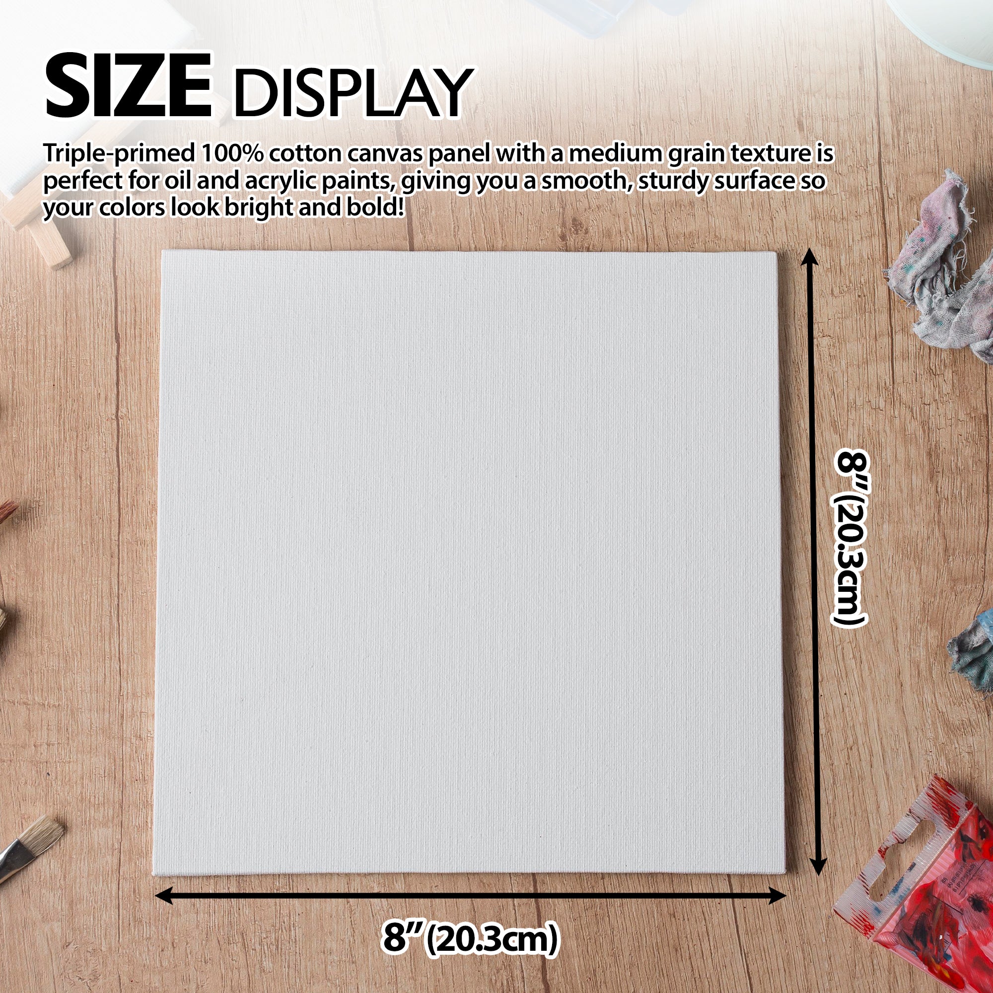 Canvas Panel 8" x 8"