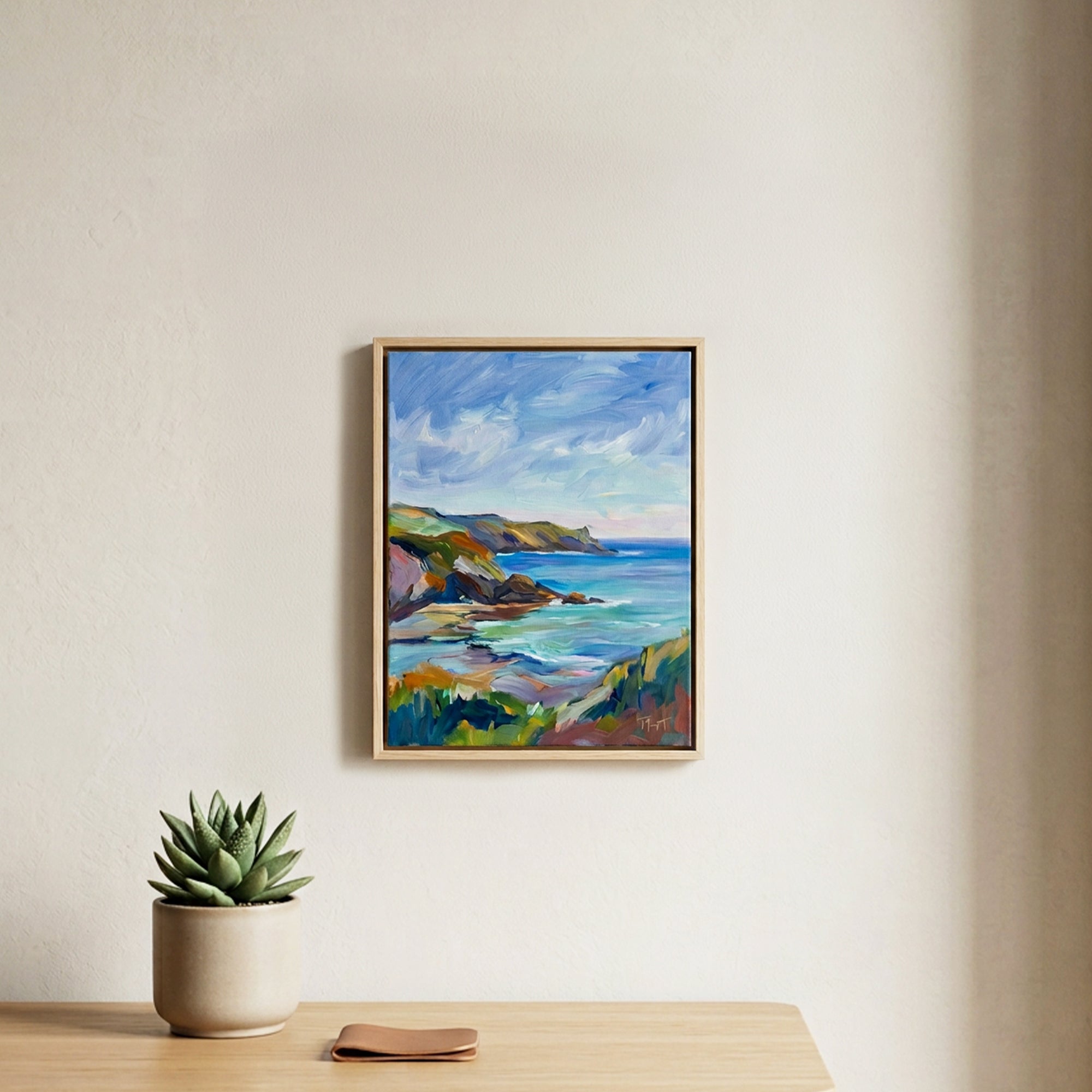 White Canvas Panel, Triple-Primed Cotton, 8 x 10 in
