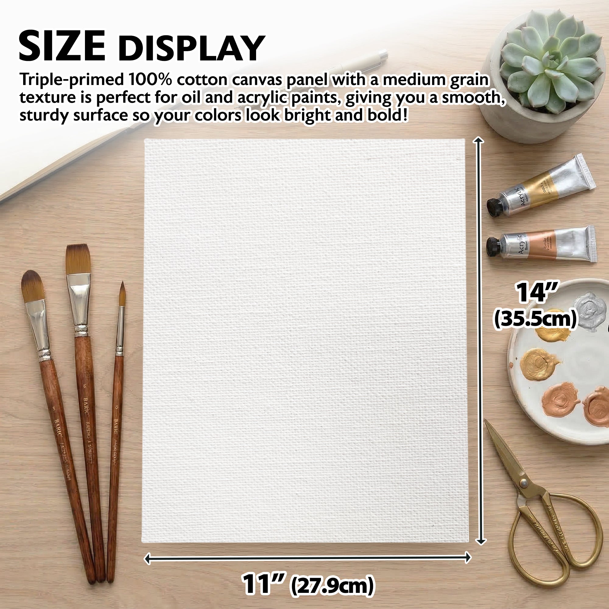 Canvas panel 11" x 14"