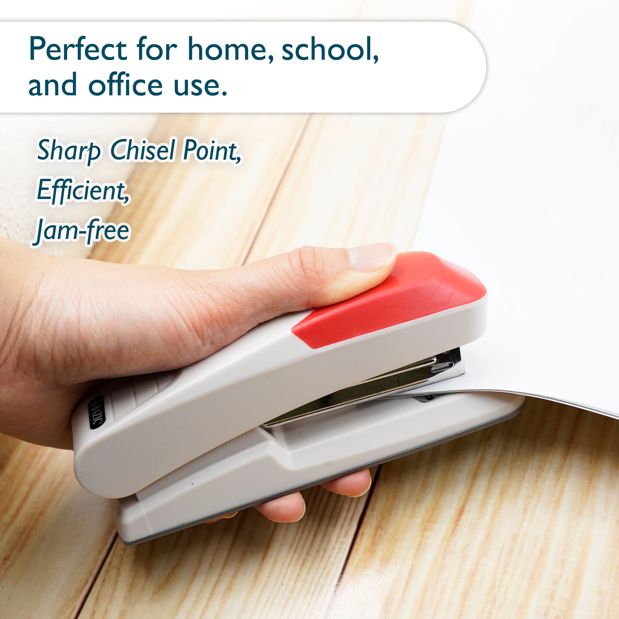 Comfort Grip Desktop Stapler Set