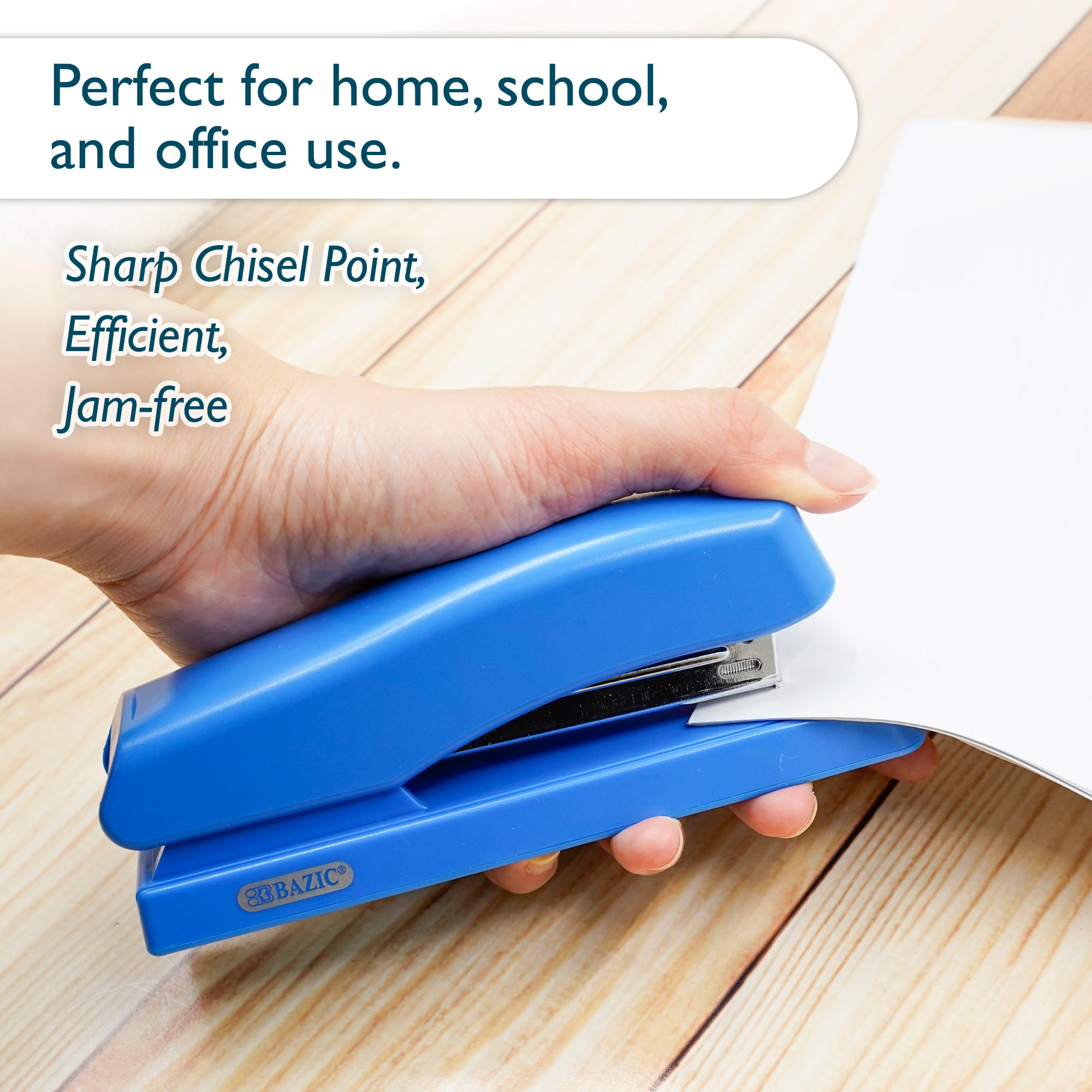 Office Desktop Stapler Set, 1250 Staples & Remover