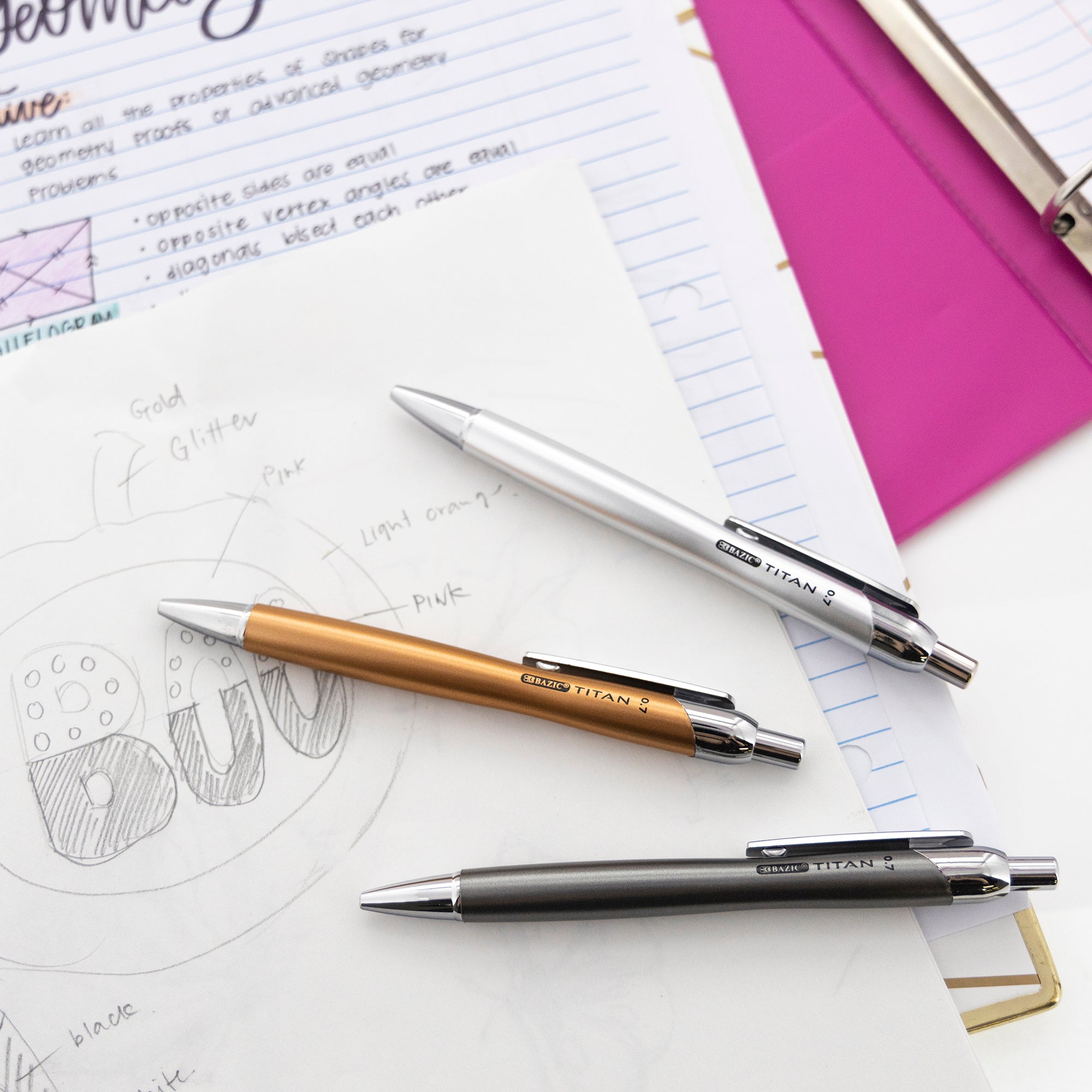 Titan 0.7 mm Mechanical Pencils, HB Lead