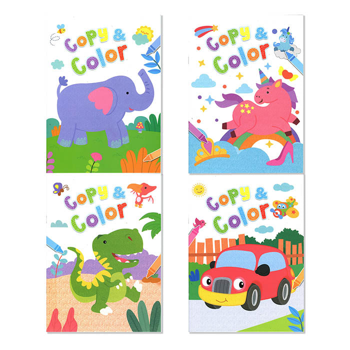 Copy & Color Books